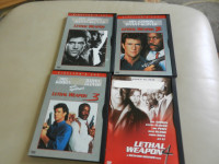 DVD's - Lethal Weapon -  (1,2,3,&4)