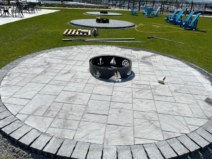 Stone Patio, Stone driveways and Fencing book now Interlock, Paving