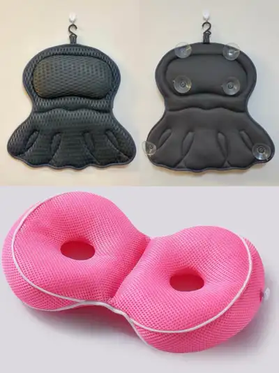 Bath Pillow set with Suction Cups , View more