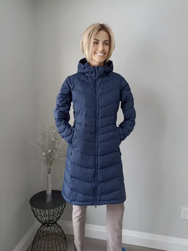 Brand new Jack Wolfskin windproof down women coat size S. +boots in Women's - Tops & Outerwear in Cambridge - Image 4