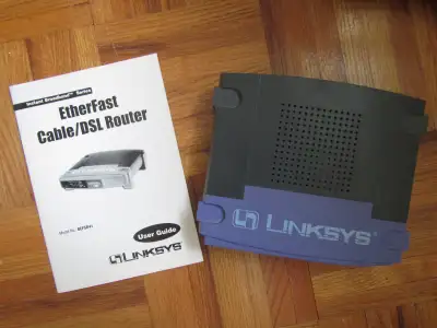 LINKSYS Etherfast Cable/DSL Router (FREE), View more