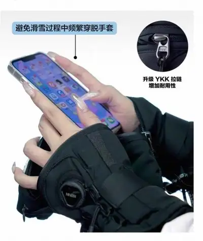 Gloves w/ Wrist Support – Waterproof, Kevlar, BOA, Pockets, View more