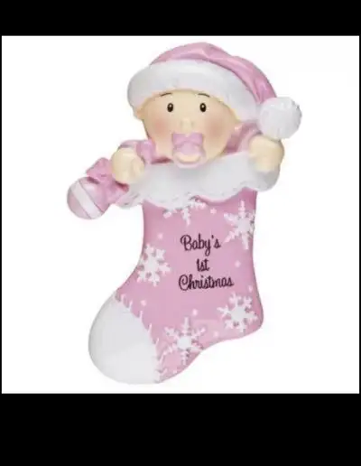 New custom poly resin Christmas ornaments high quality. W names., View more