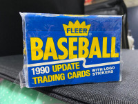 1990 Fleer Update Baseball Complete Factory Set