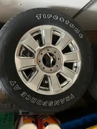 Ford 20” Platinum wheels/tires 