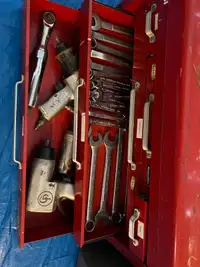 Toolbox with tools 