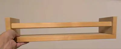 2 wooden spice racks, View more