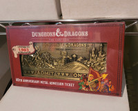 Dungeons & Dragons Cartoon 40th Anniversary Admission Ticket