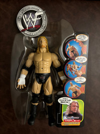 WWF WWE Triple H Wrestling Action Figure Jakks Pacific Mint