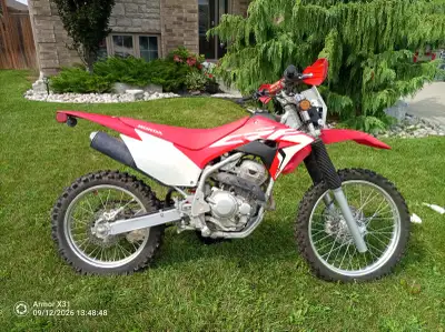 Selling my 2020 Honda CRF250F. The bike is in excellent condition, runs great and is ready to ride....