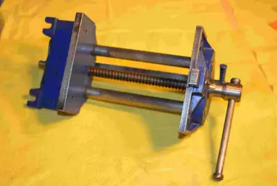 Like New Record 52ED 7" Woodworking Vice & Maple jaws, View more