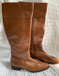 Ralph Lauren Brown Knee high Soft Leather Women’s Boots