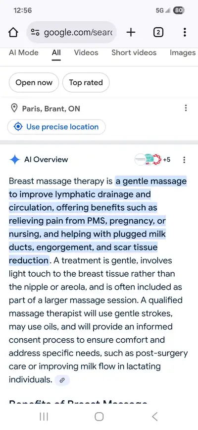 Breast massaging therapy service serious inquiries only, View more