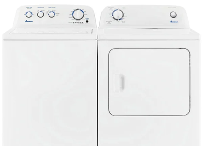 Amana Laundry Bundle – Top Load Washer & Electric Dryer, View more