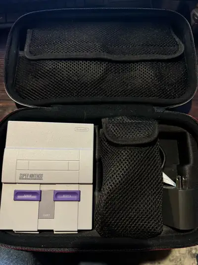 Super Nintendo classic modded with extras , View more