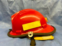 Fire Fighter Helmet - Adult - Red in colour