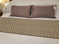 Luxury Austin Horn Pure Linen Lumbar Pillows (New)