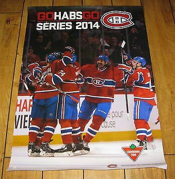 Poster GO HABS GO 2014 - 27'' x 19'' dans Art et objets de collection  à Longueuil/Rive Sud