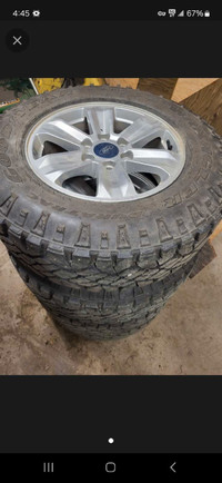 Tires and Ford rims