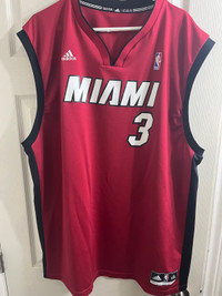 Dwyane Wade Miami Heat Jersey Adidas XXL