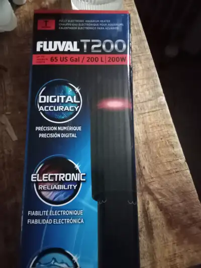 Aquarium heater New in box, View more