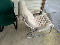 Rocking Chair needs to be recovered or use a throw $5