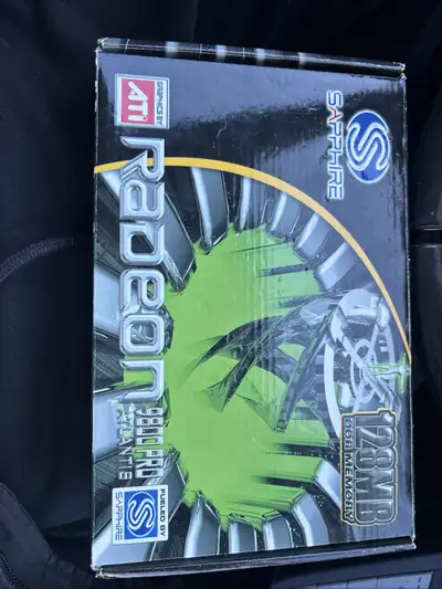 ATI Radeon 9800 PRO AGP  - Rare Retro Flagship GPU , View more