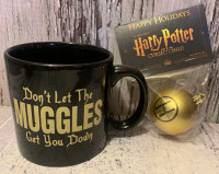 Harry Potter & The Cursed Child Happy Holidays Tree Decor & Mug