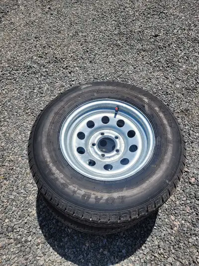 These are brand new off of trailer that I bought. And upgraded the tires to aluminum rims. Cost to r...