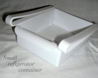 Plastic Fridge Storage Sliding Drawer Shelf Box Basket Organizer