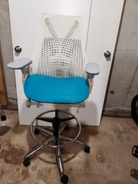 Sayl fully loaded stool Herman Miller brand