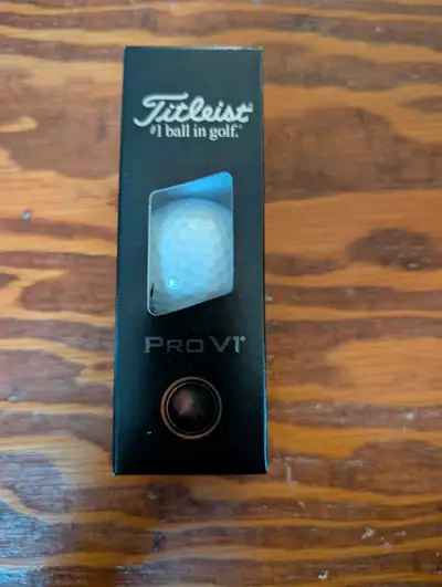 Boxed Titleist Pro V1 Golf Balls (3 Golf Balls), View more