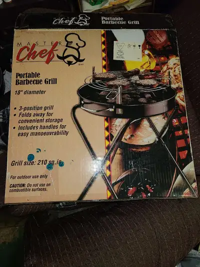 Brand new 18 inch charcoal bbq , View more