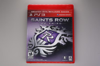 PS3 Sony PlayStation Game Saints Row The Third Rated M 17+