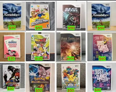 Rare Nintendo Wii Games, View more