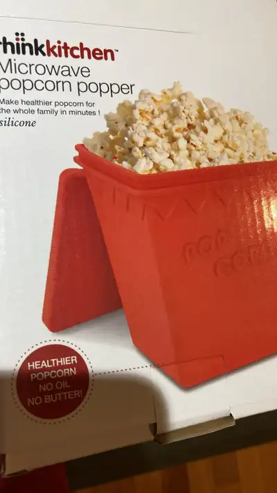 Healthy Homemade Popcorn Maker (silicone), View more