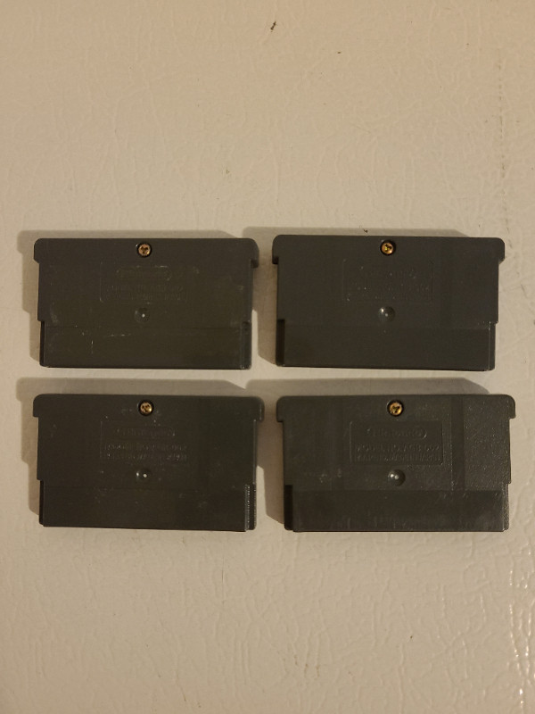 Nintendo Game Boy Advance / GBA - Lot de 4 jeux originaux dans Consoles classiques  à Longueuil/Rive Sud - Image 2