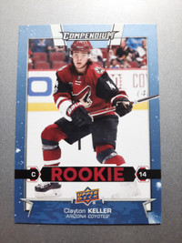 Clayton Keller 2017-18 Upper Deck Compendium - [Base] Blue #279