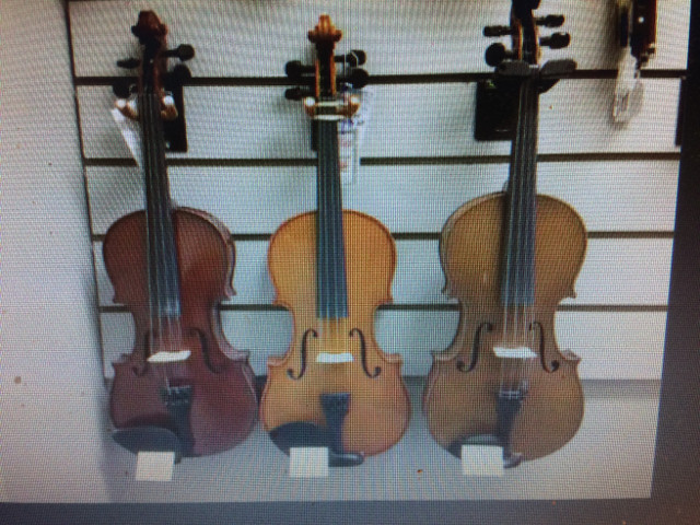 Used and new violins-fiddles in half, 3/4 and full size in String in Dartmouth
