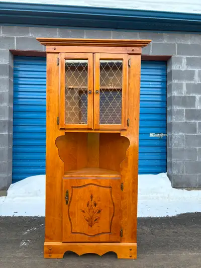 Solid Wood Corner Cabinet, View more