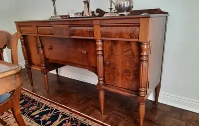 Antique Wood Sideboard, View more
