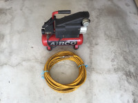 Airco / Aria  Compressor , plus 49 F.T. Soft hose 