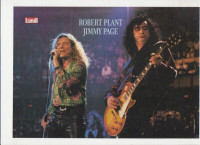 Robert Plant & Jimmy Page. LED ZEPPELIN  Lundi Magazine (Y828)