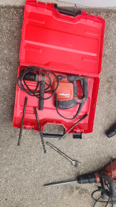hilti te 76 hammer drill with bits 500. $will deliver., View more