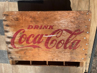 Vintage Coca-cola crate