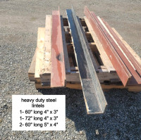 heavy duty steel lintels