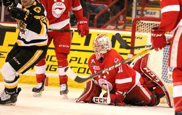 WANTED: Soo Greyhounds Game Worn Goalie Jersey in Arts & Collectibles in Sault Ste. Marie - Image 2