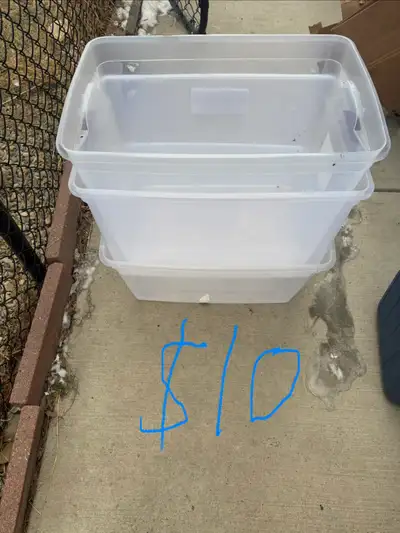 Transparent plastic storage box , View more