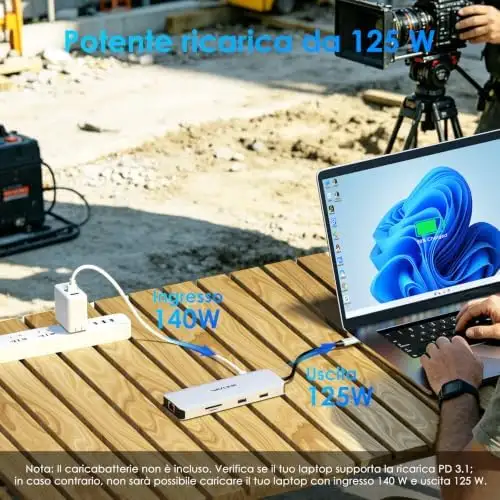 NEW Laptop Docking Station, WAVLINK Docking Station Dual HDMI in Laptop Accessories in Markham / York Region - Image 5