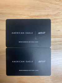 American eagle gift cards- Balance 174$